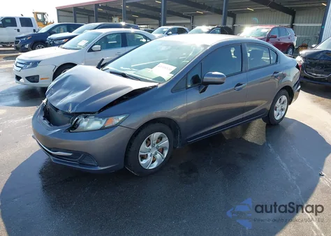 2015 Honda Civic Lx z USA, uszkodzony, nr VIN 2HGFB2F57FH559585